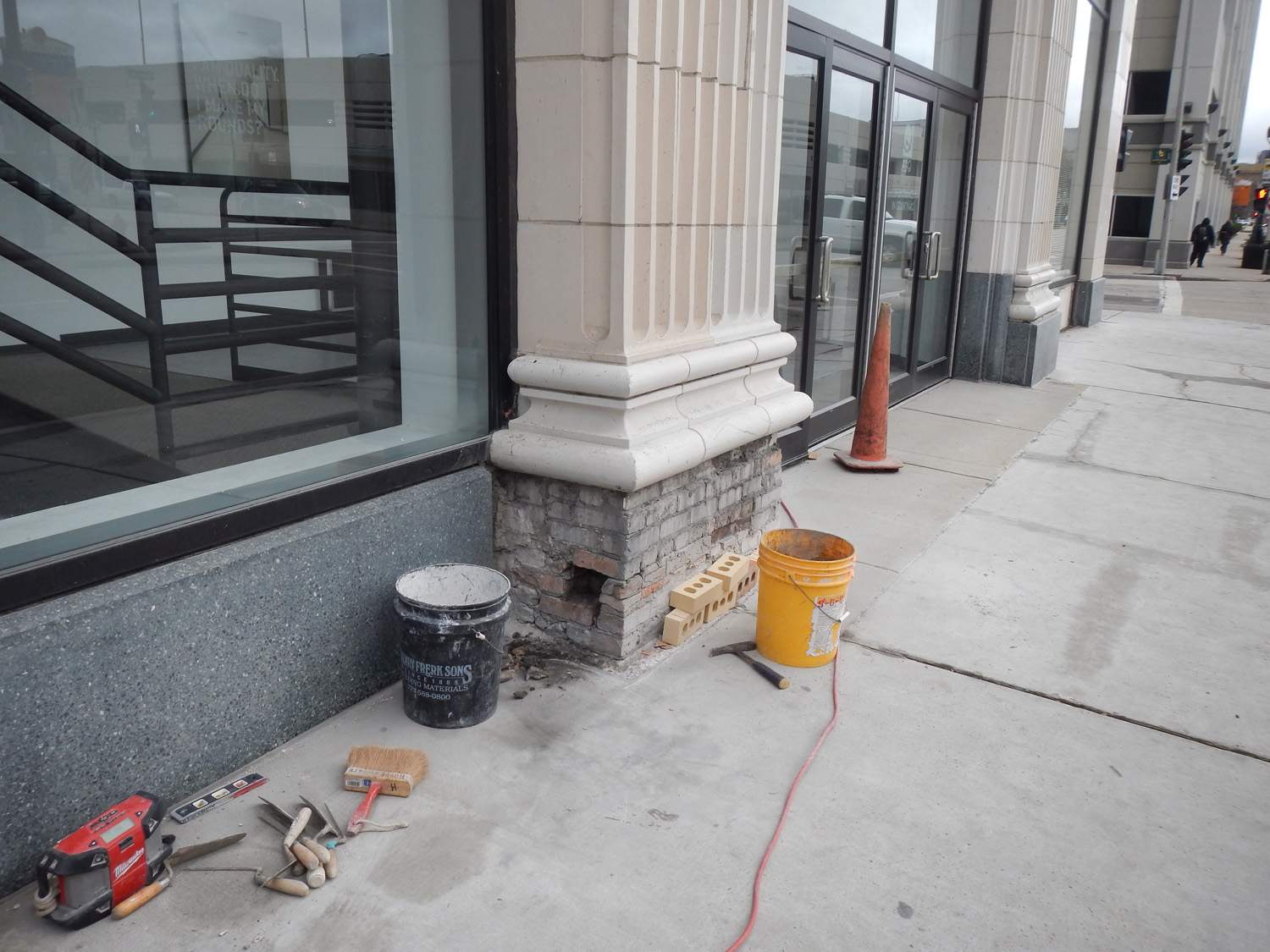 ASQ Center concrete restoration