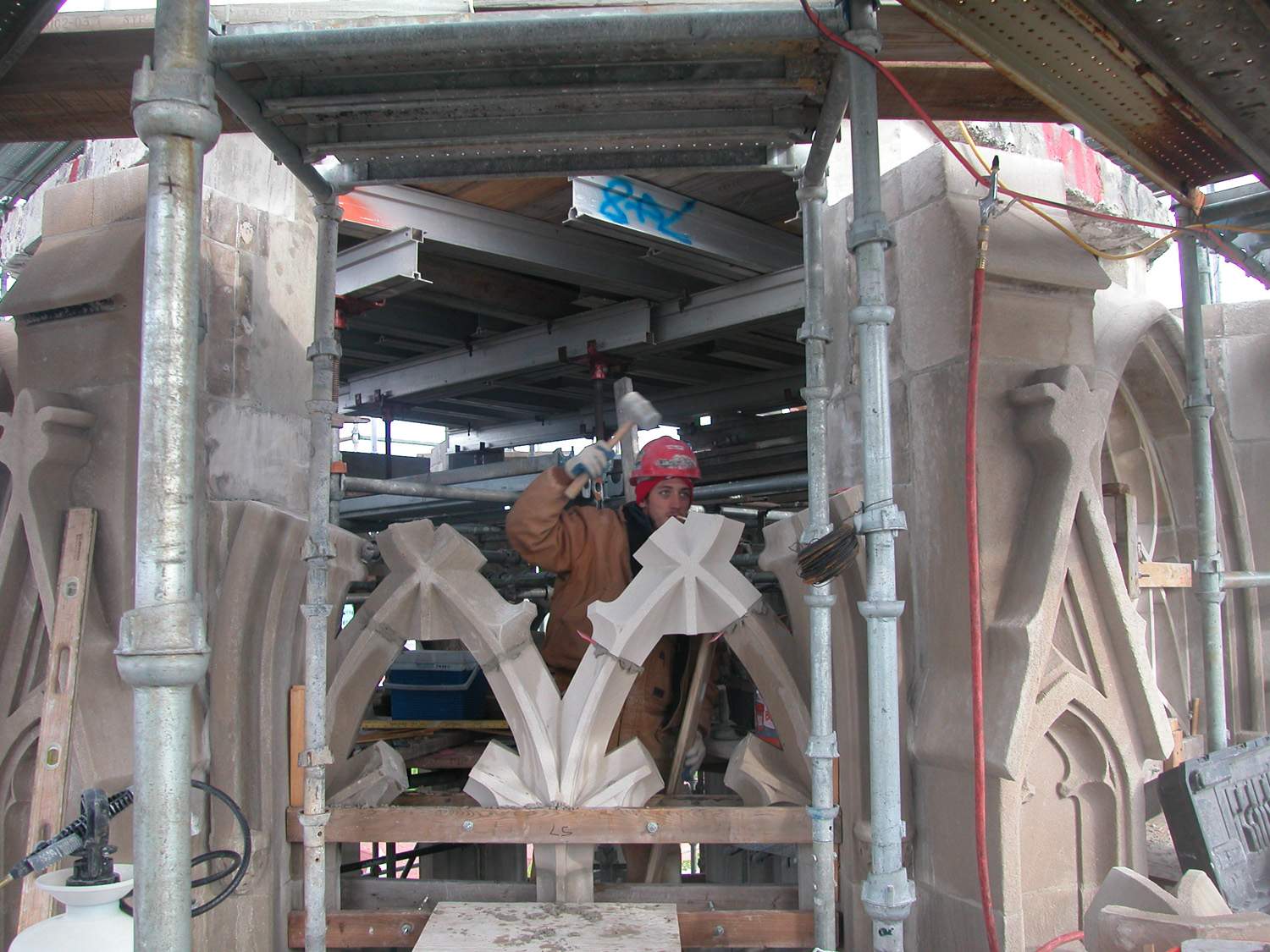 Chicago Theological Seminary concrete restoration