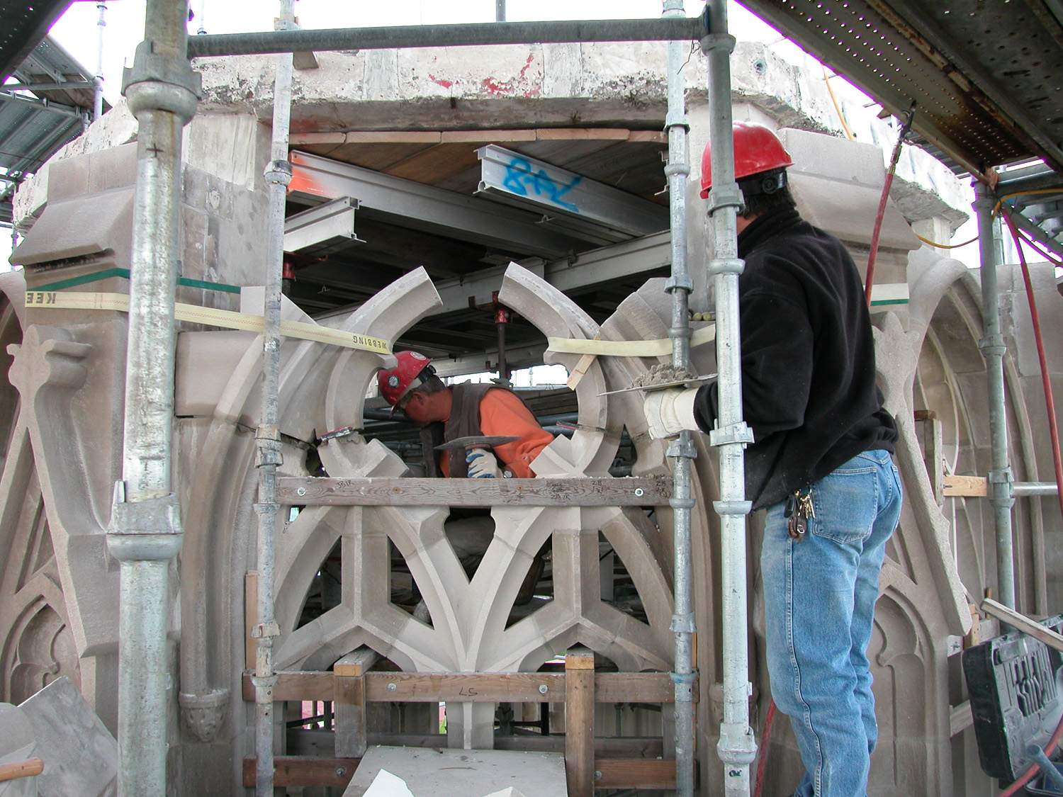 Chicago Theological Seminary concrete restoration