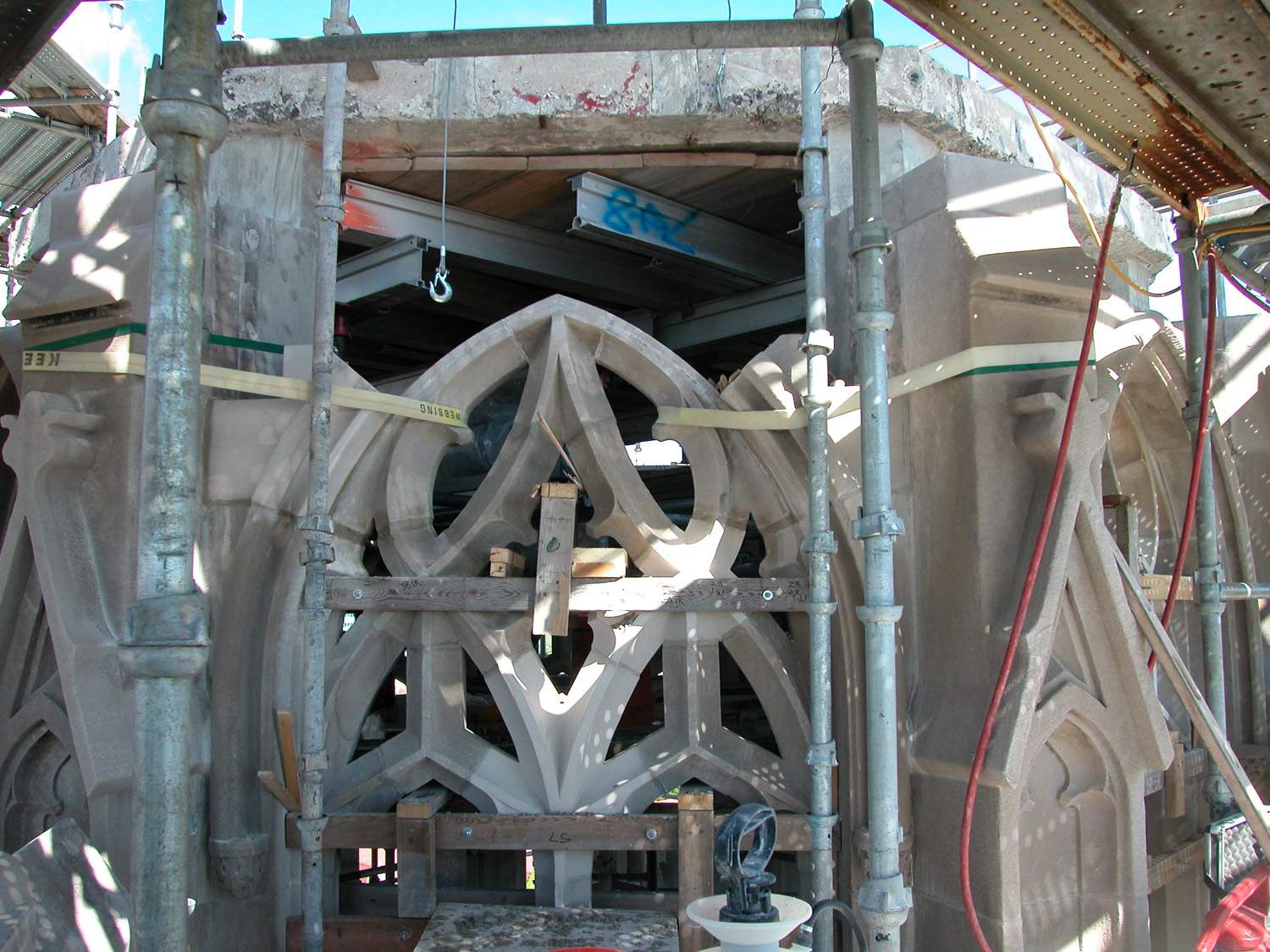 Chicago Theological Seminary stone restoration