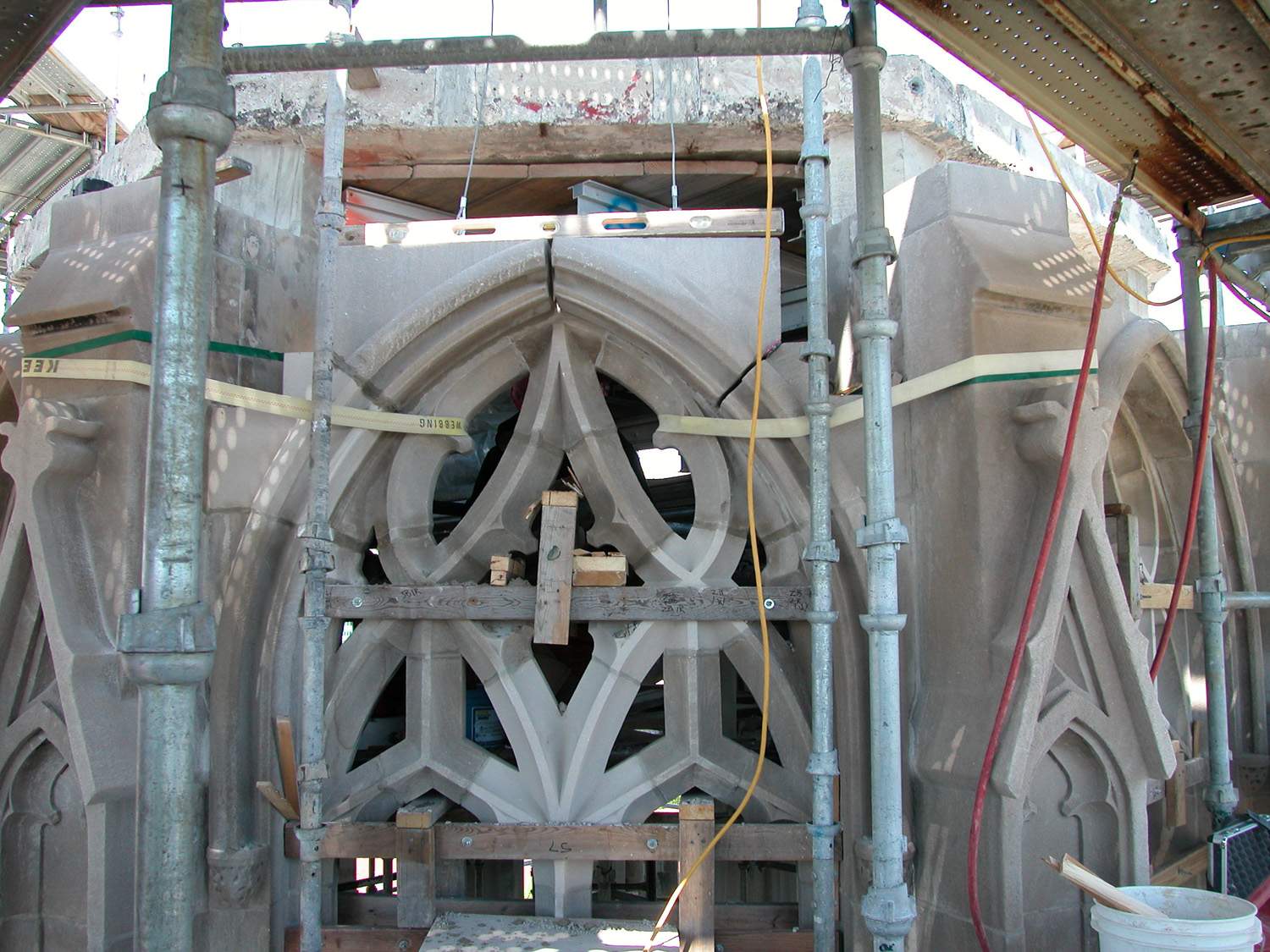 Chicago Theological Seminary stone restoration