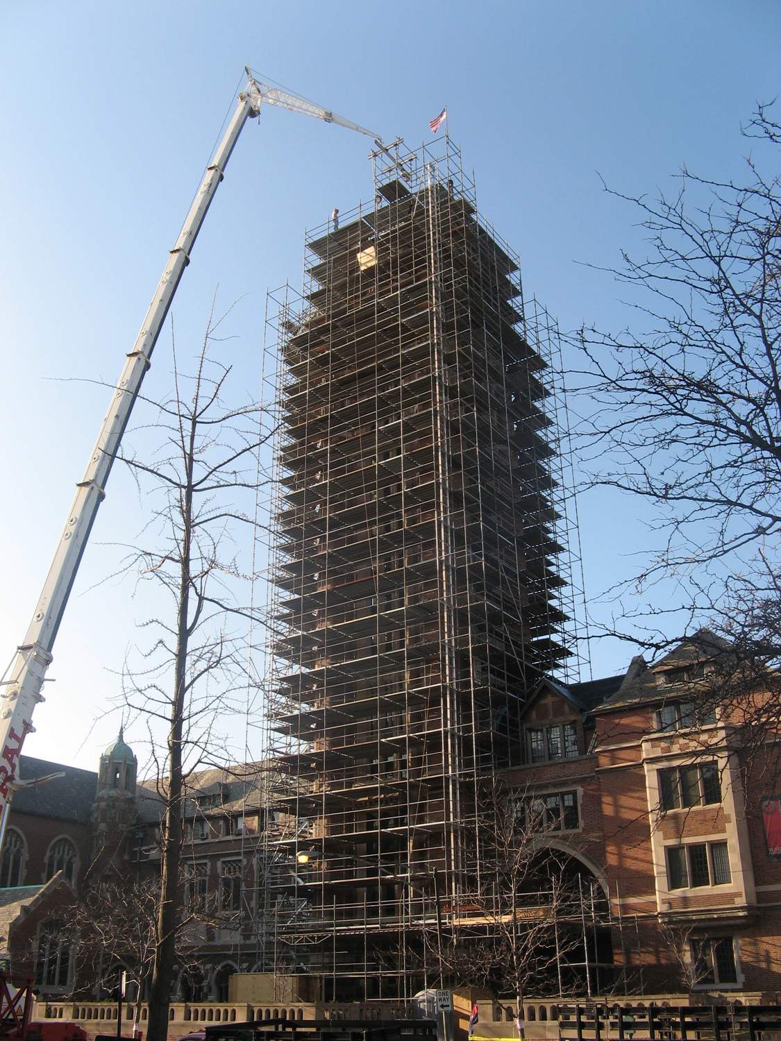 Chicago Theological Seminary stone restoration