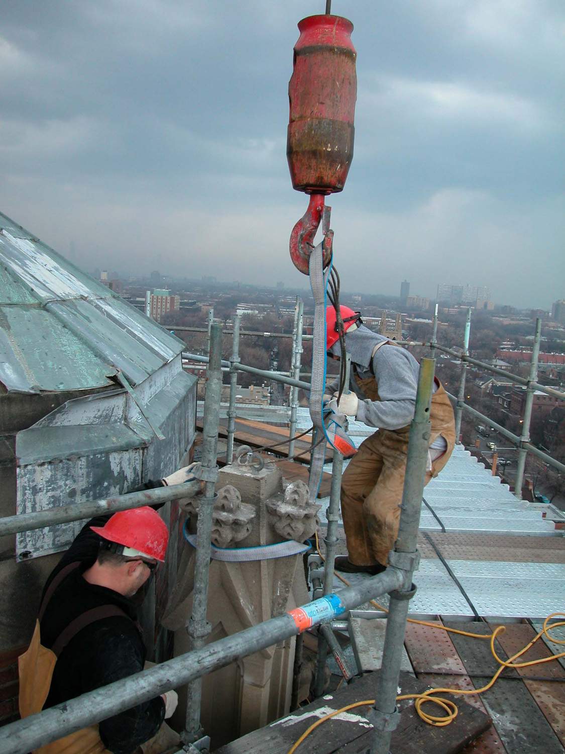 Chicago Theological Seminary concrete restoration