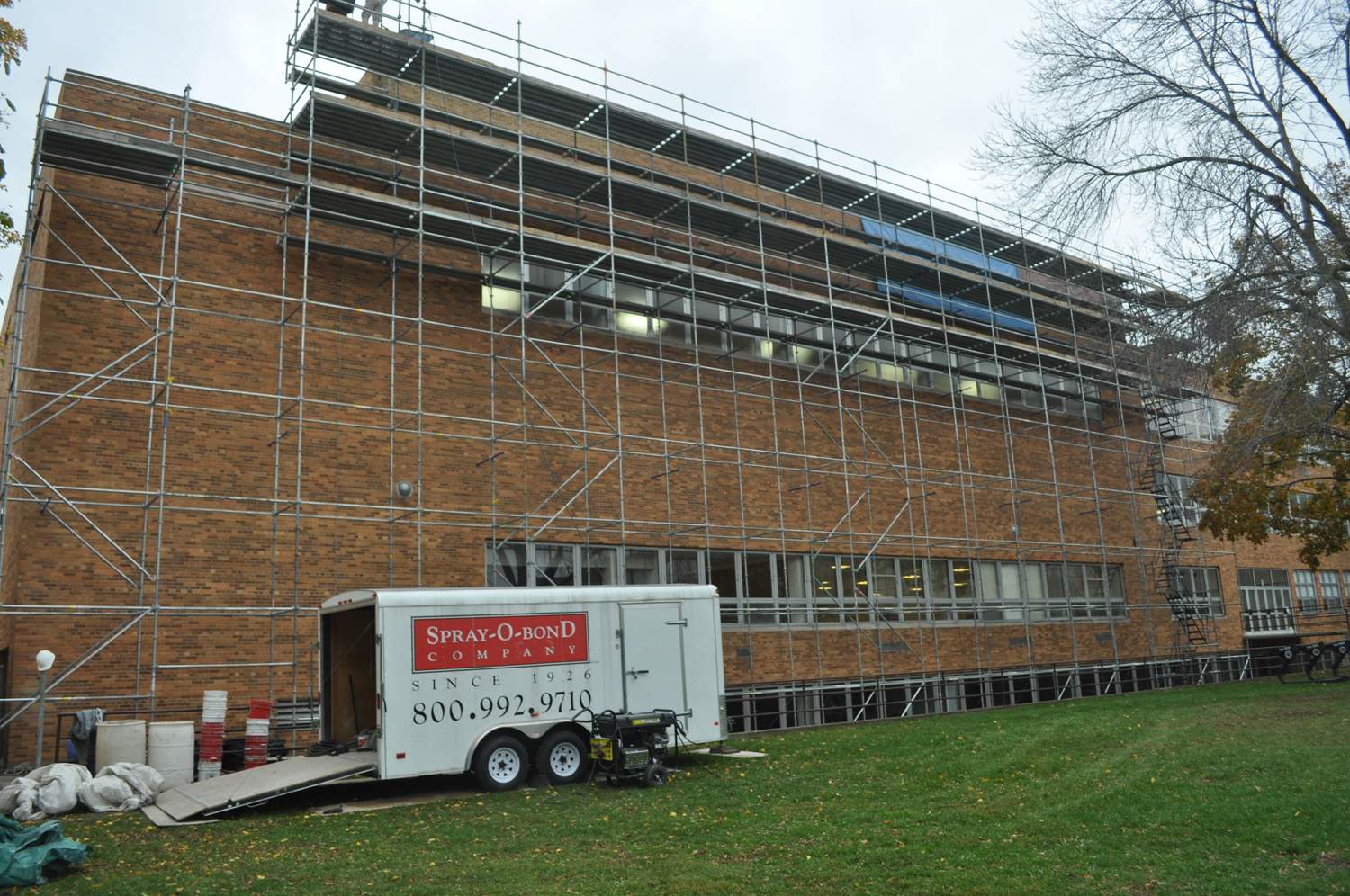 Dominican High School historical building restoration