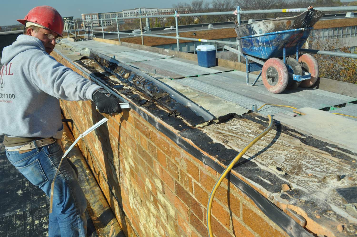 Dominican High School historical building restoration