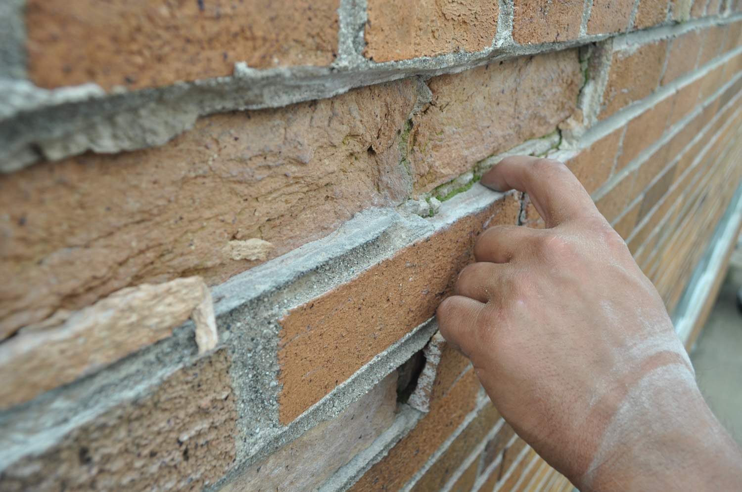 Dominican High School masonry restoration