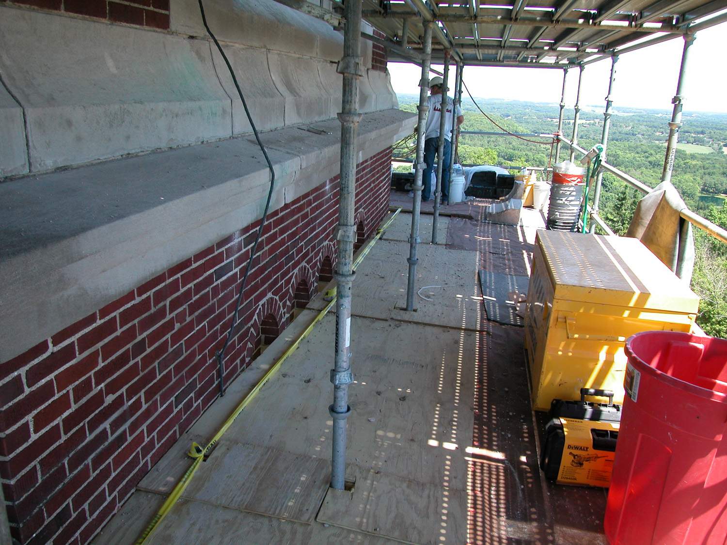 Holy Hill masonry restoration