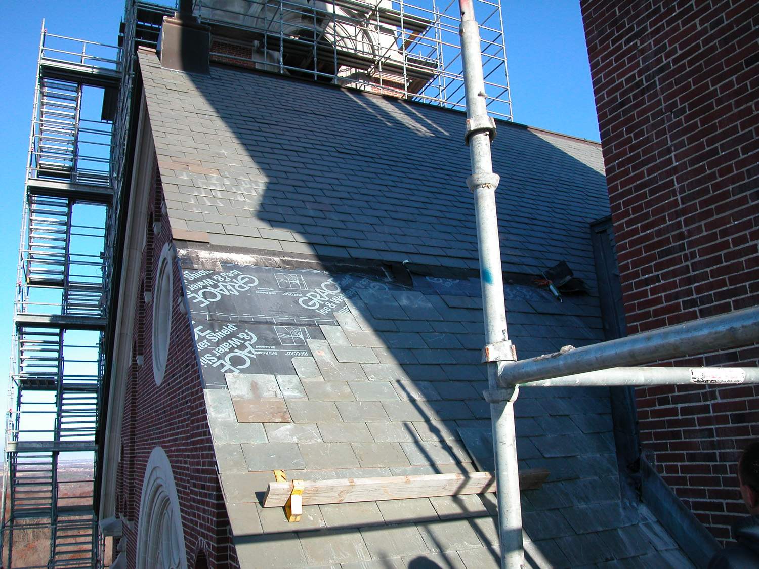 Holy Hill masonry restoration