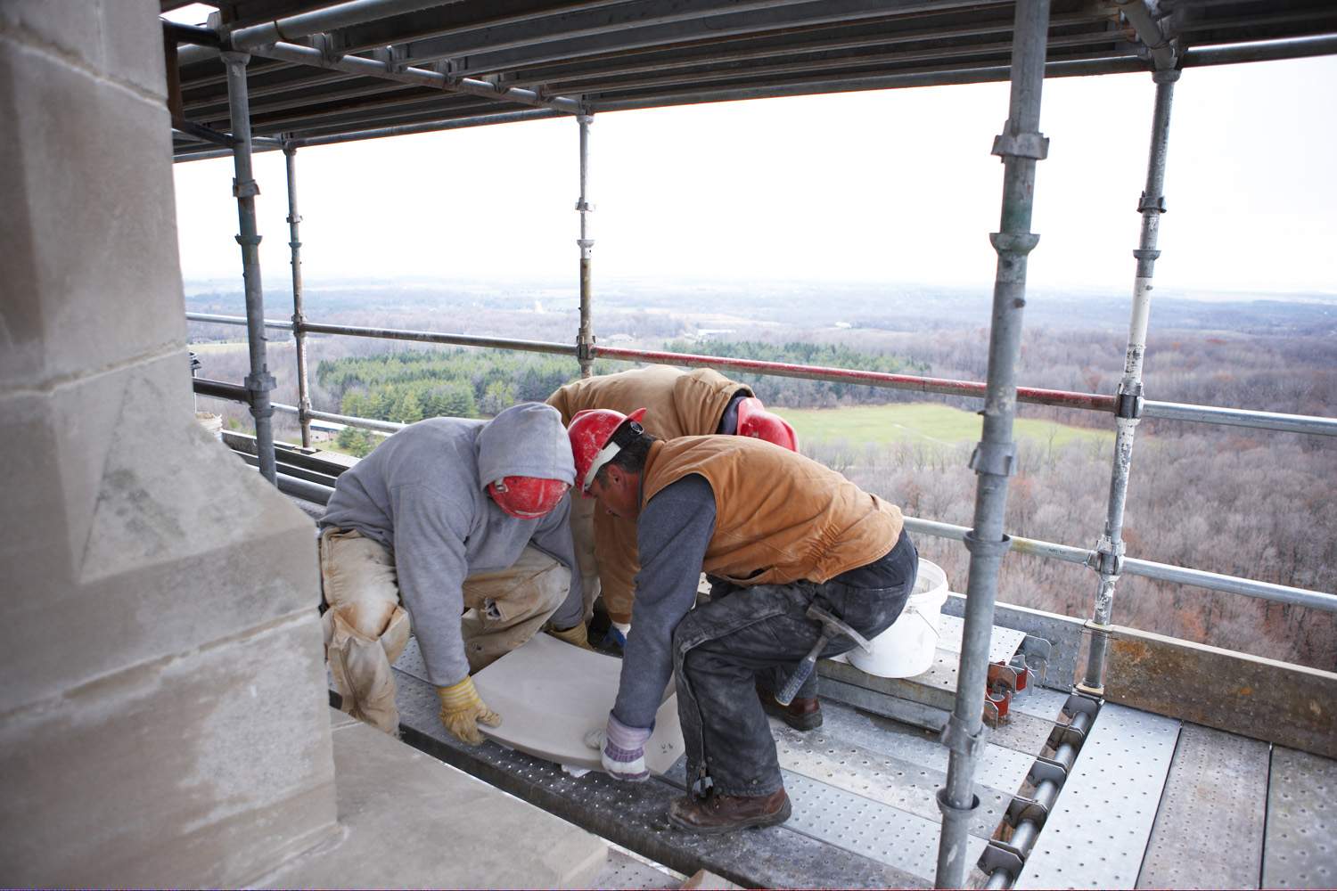 Holy Hill building restoration