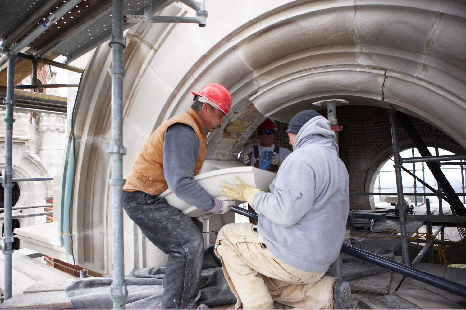 Holy Hill building restoration