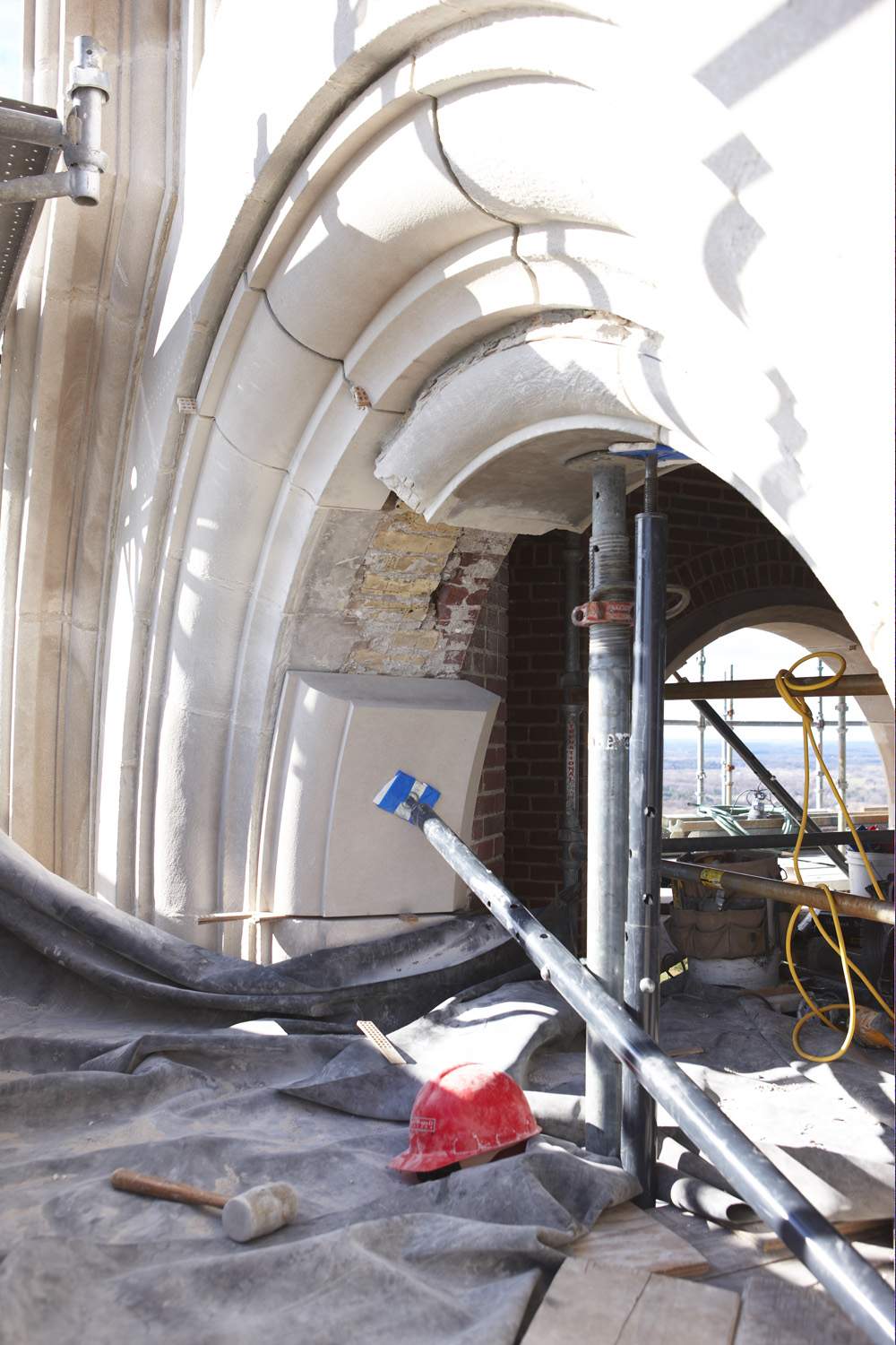 Holy Hill stone restoration