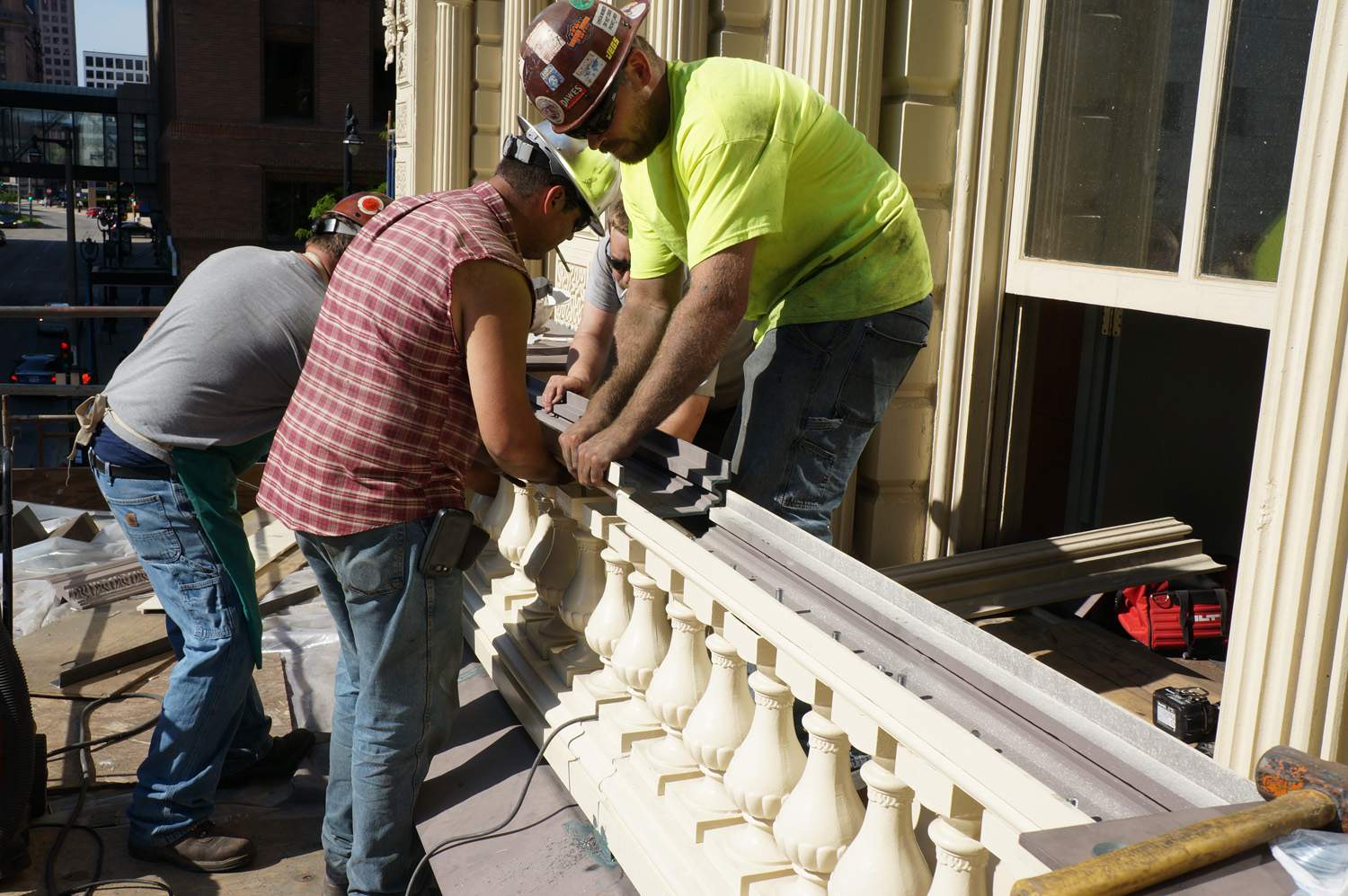 Iron Block concrete restoration