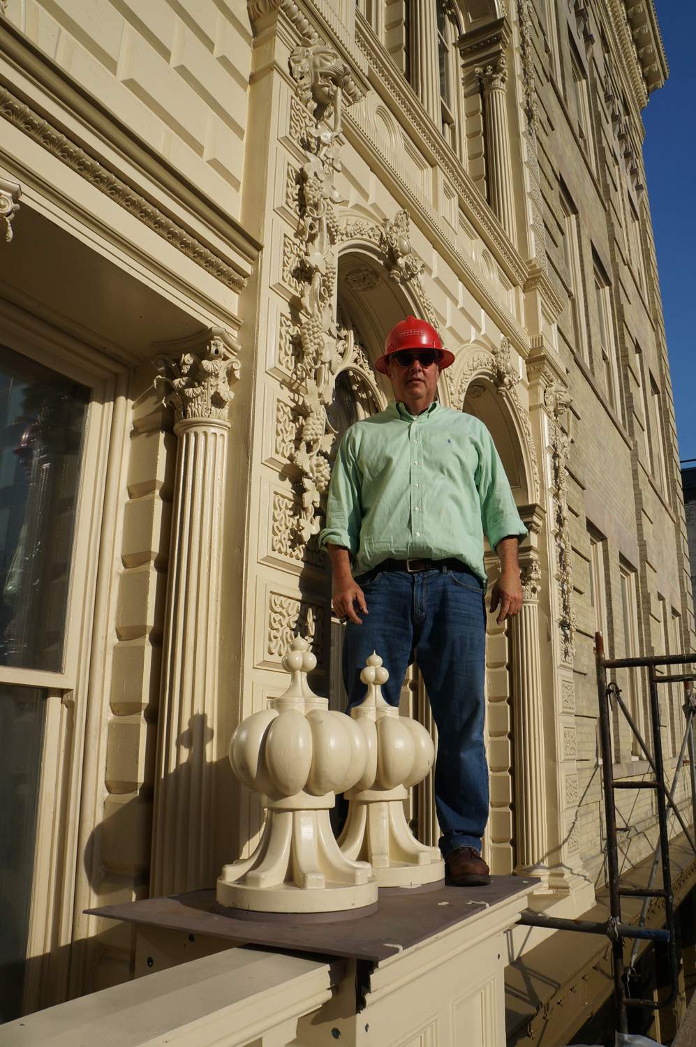 Iron Block commercial building restoration