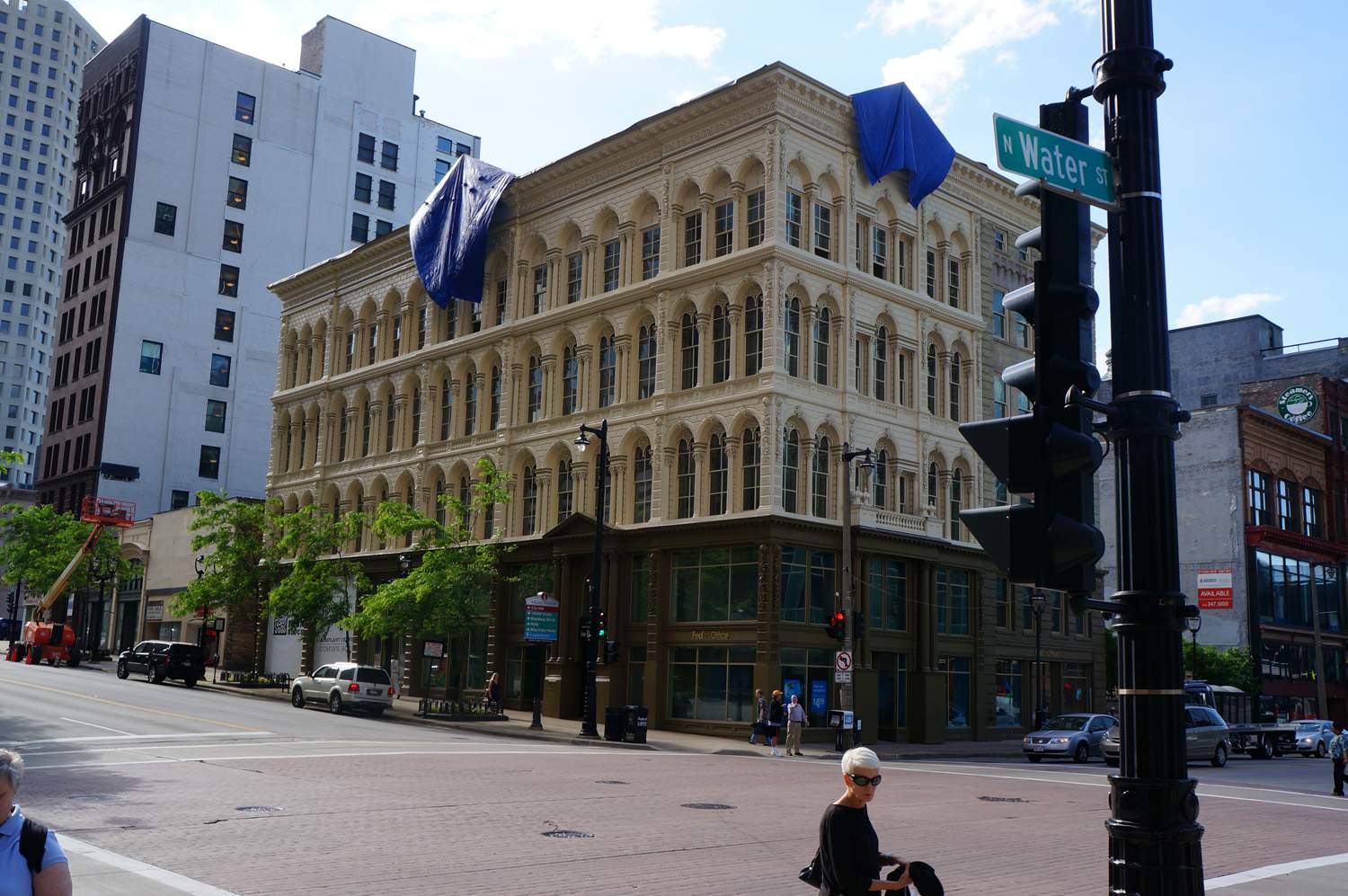 Iron Block commercial building restoration