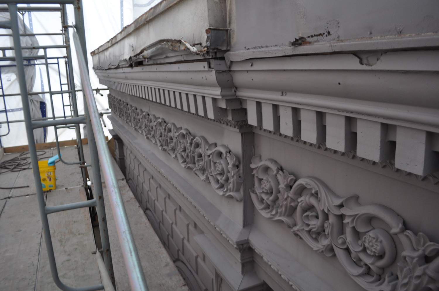 Iron Block masonry restoration