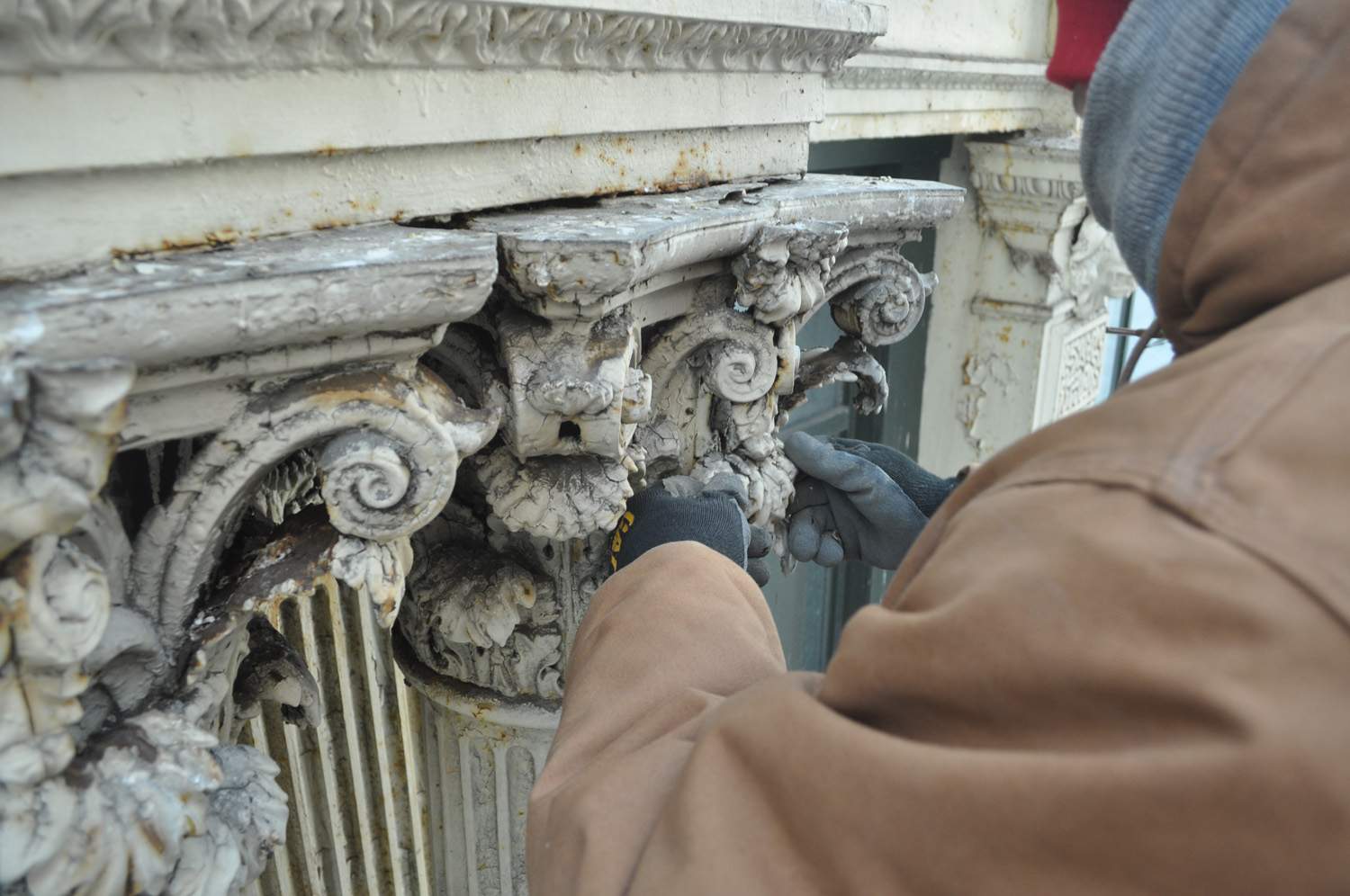 Iron Block historical building restoration