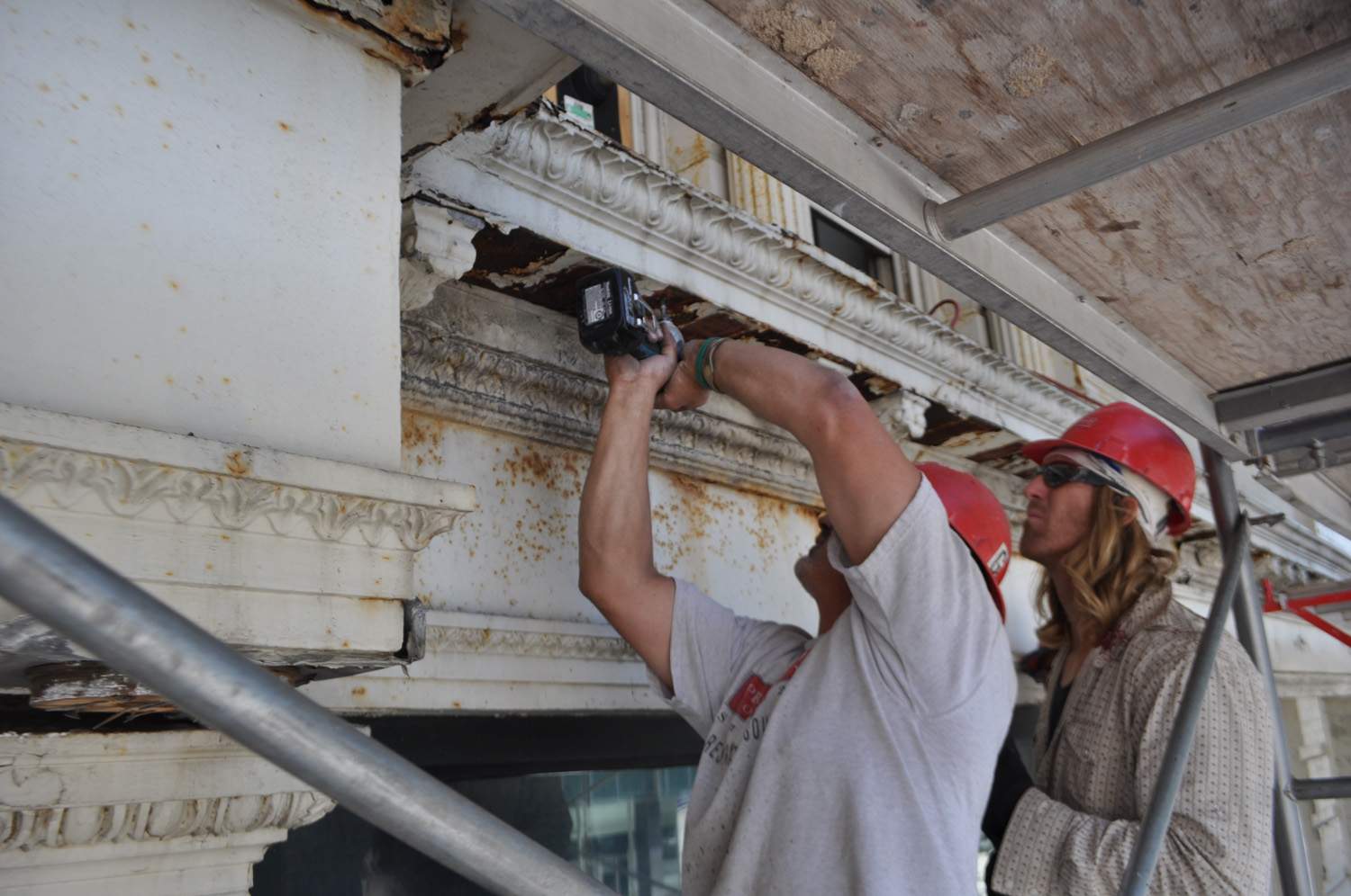 Iron Block commercial building restoration